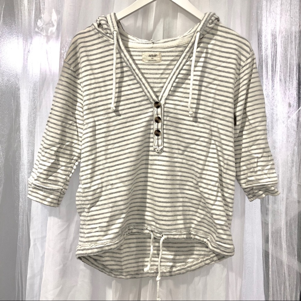 Aerie Hooded Tunic  M